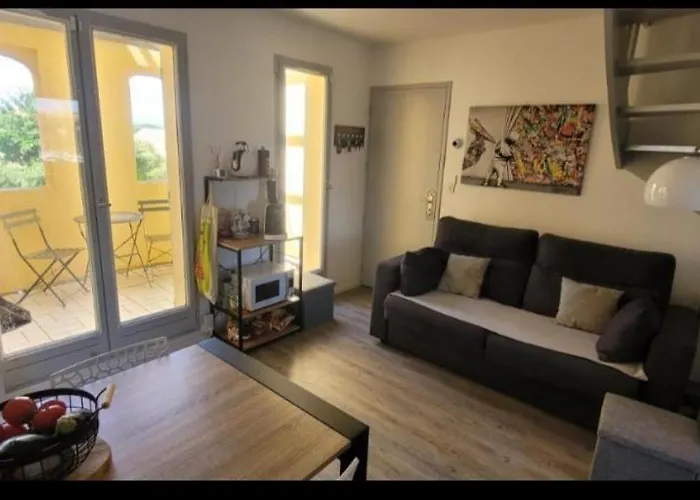 Апартаменты 50m De La Plage, Clim, Joli 6p, Secteur Grande Ле Баркарес